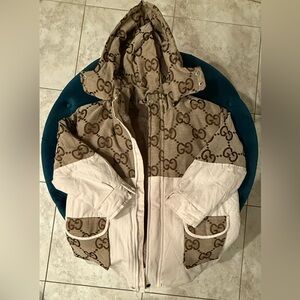 Youth girls fleece lined coat